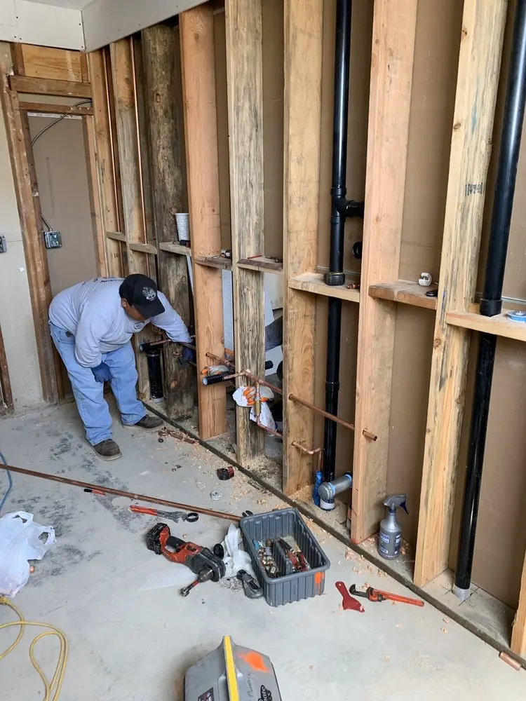 Commercial rough-in plumbing for Water Heater Replacement in South Havre de Grace